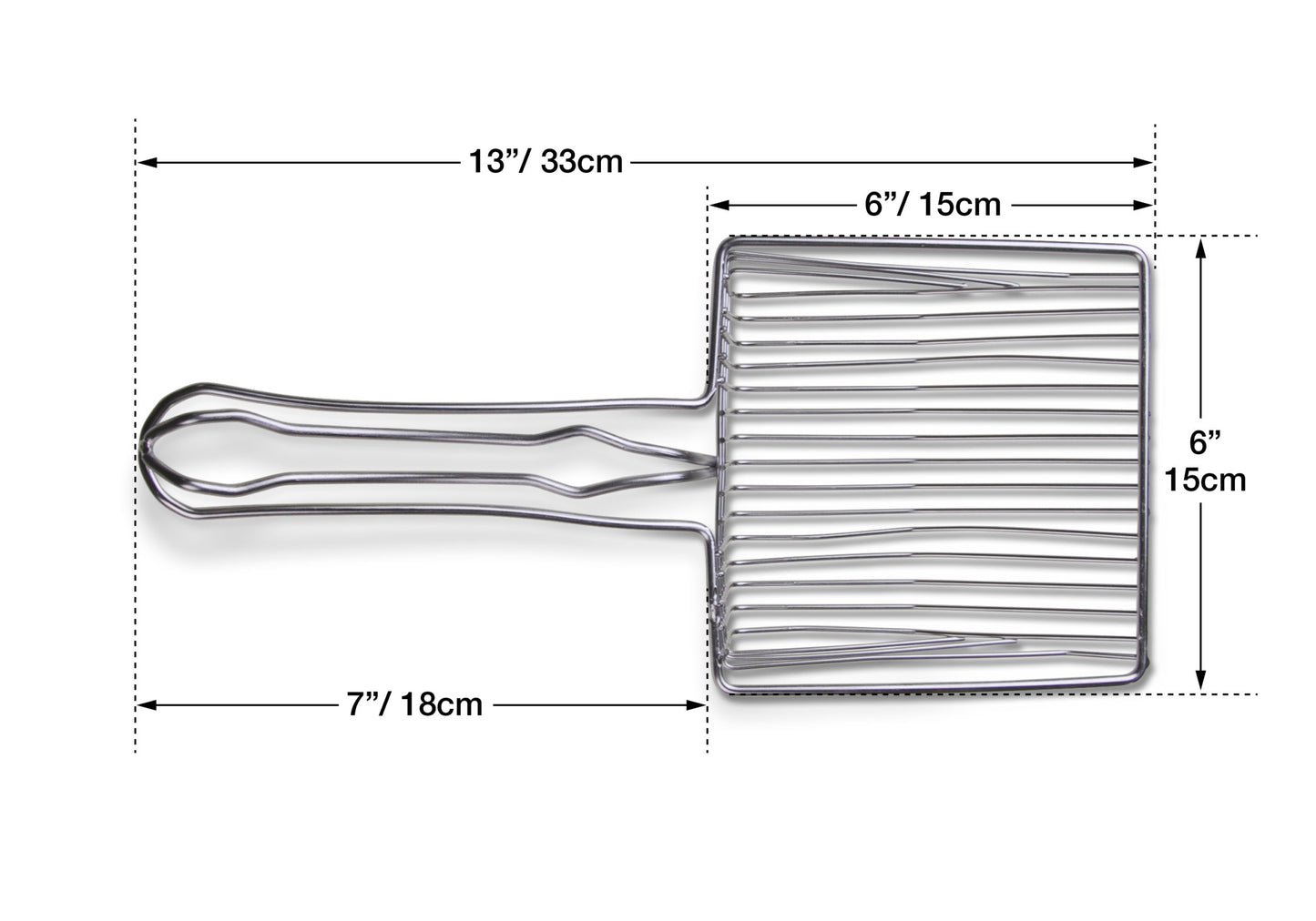 La pelle à litière - Acier inoxydable