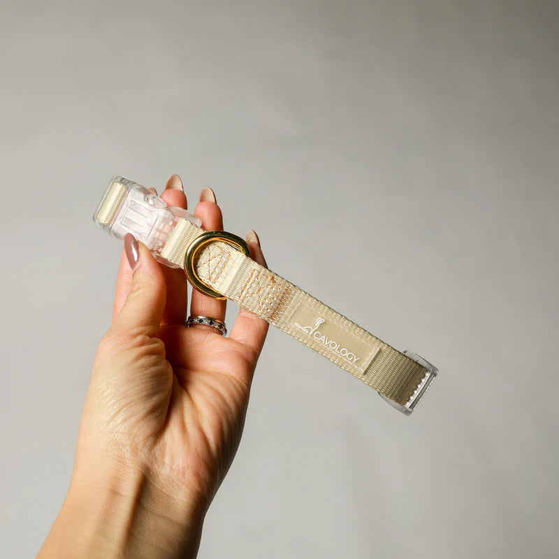 Cavology - Collier Beige et Or