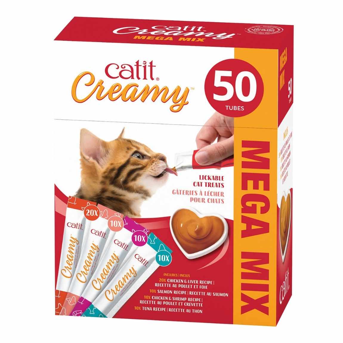 Régals crémeux Catit Creamy Paquet de 50