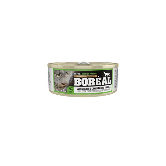 Boréal - Conserve pour Chat Poulet Cobb & Canard Canadien - 156 g