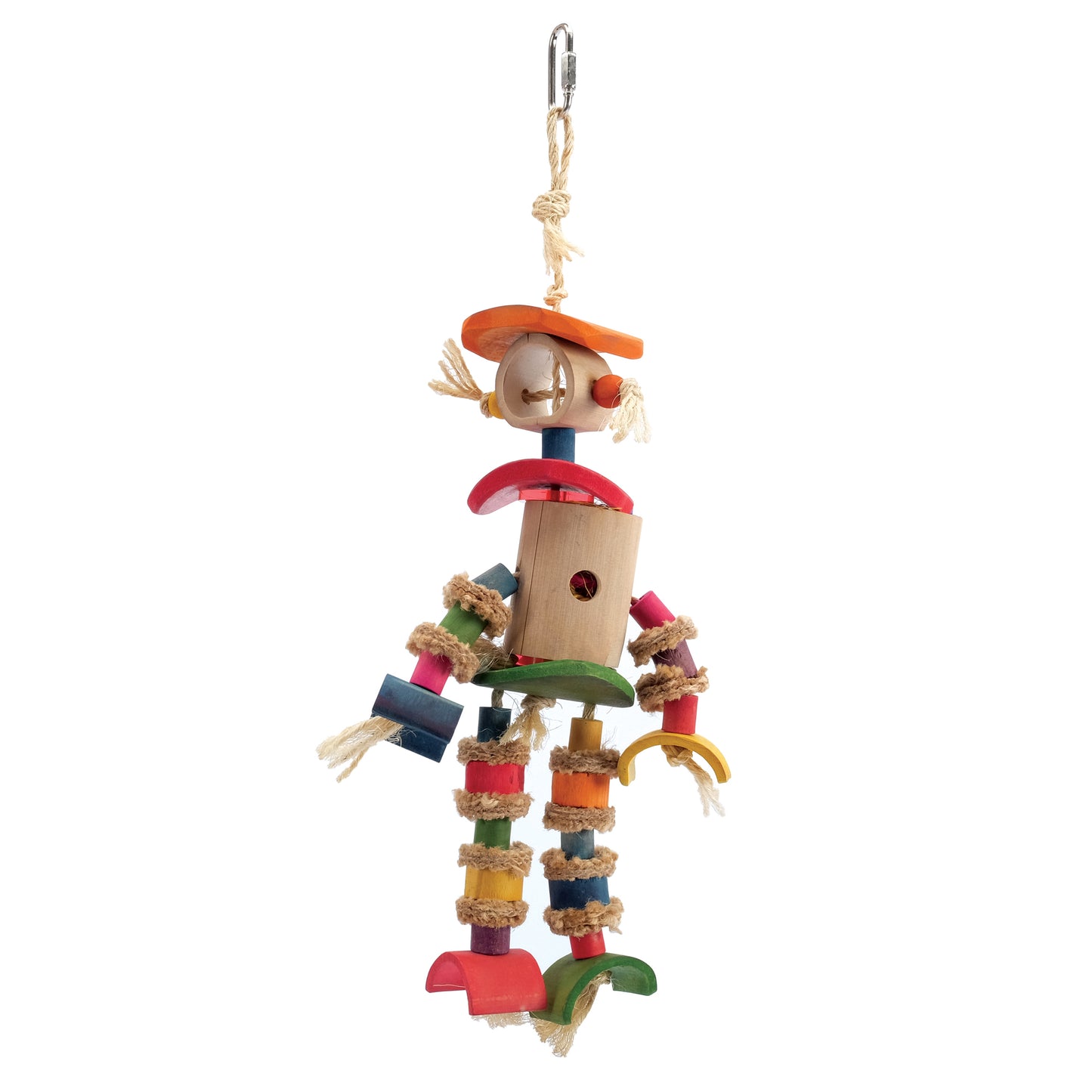 Living World - Bonhomme en bambou Tropical Trove pour oiseaux