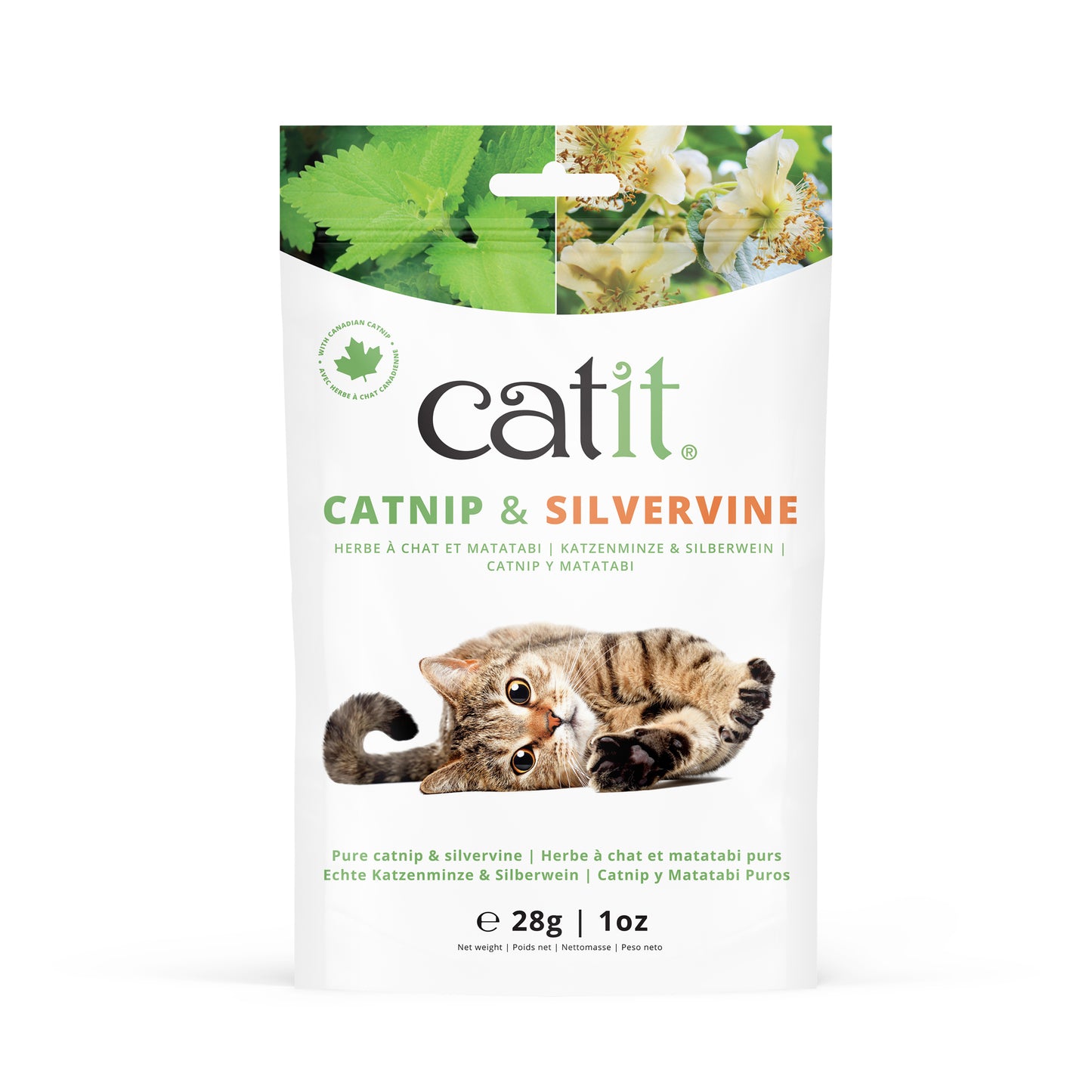 Mélange d'herbe à chat et de matatabi Catit 28G