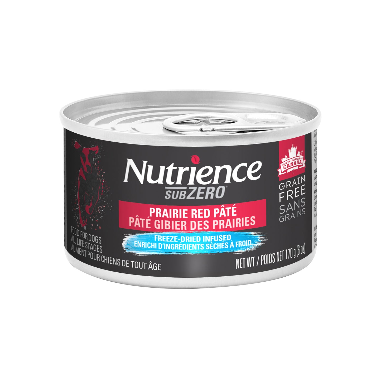 Nutrience Pâté sans grains Gibier des Prairies 6 Oz