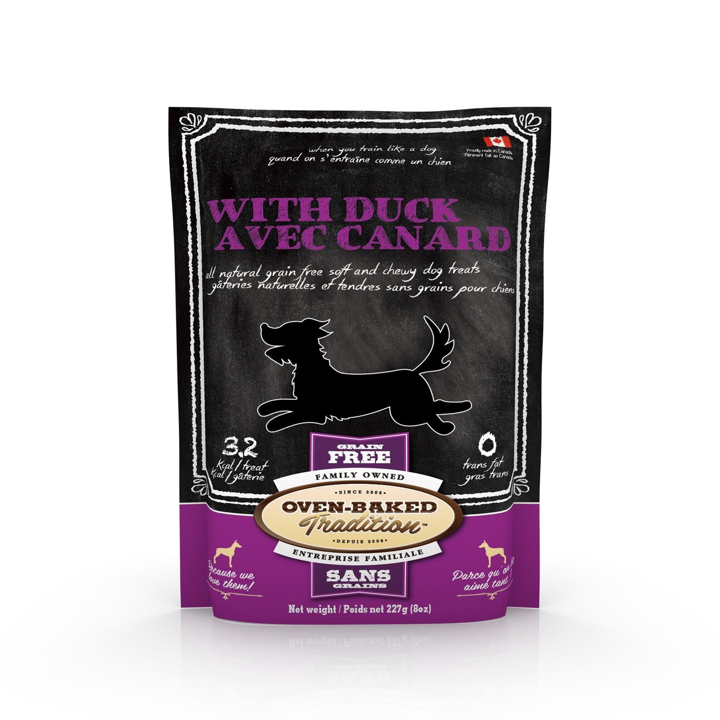 Oven Baked Gâteries Canard sans Grains 227g