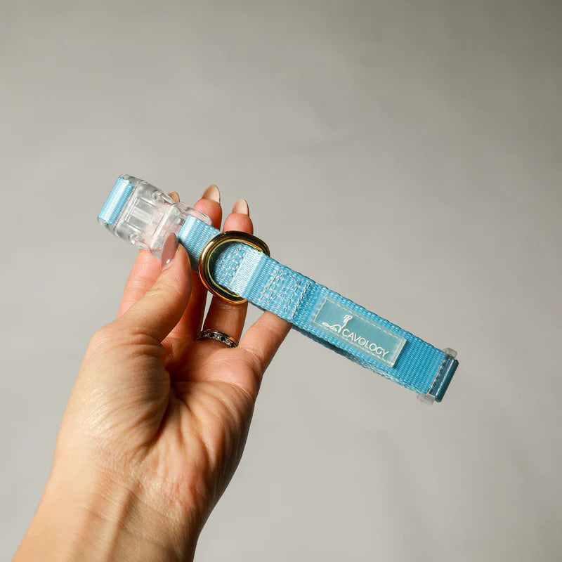 Cavology - Collier Bleu et Or