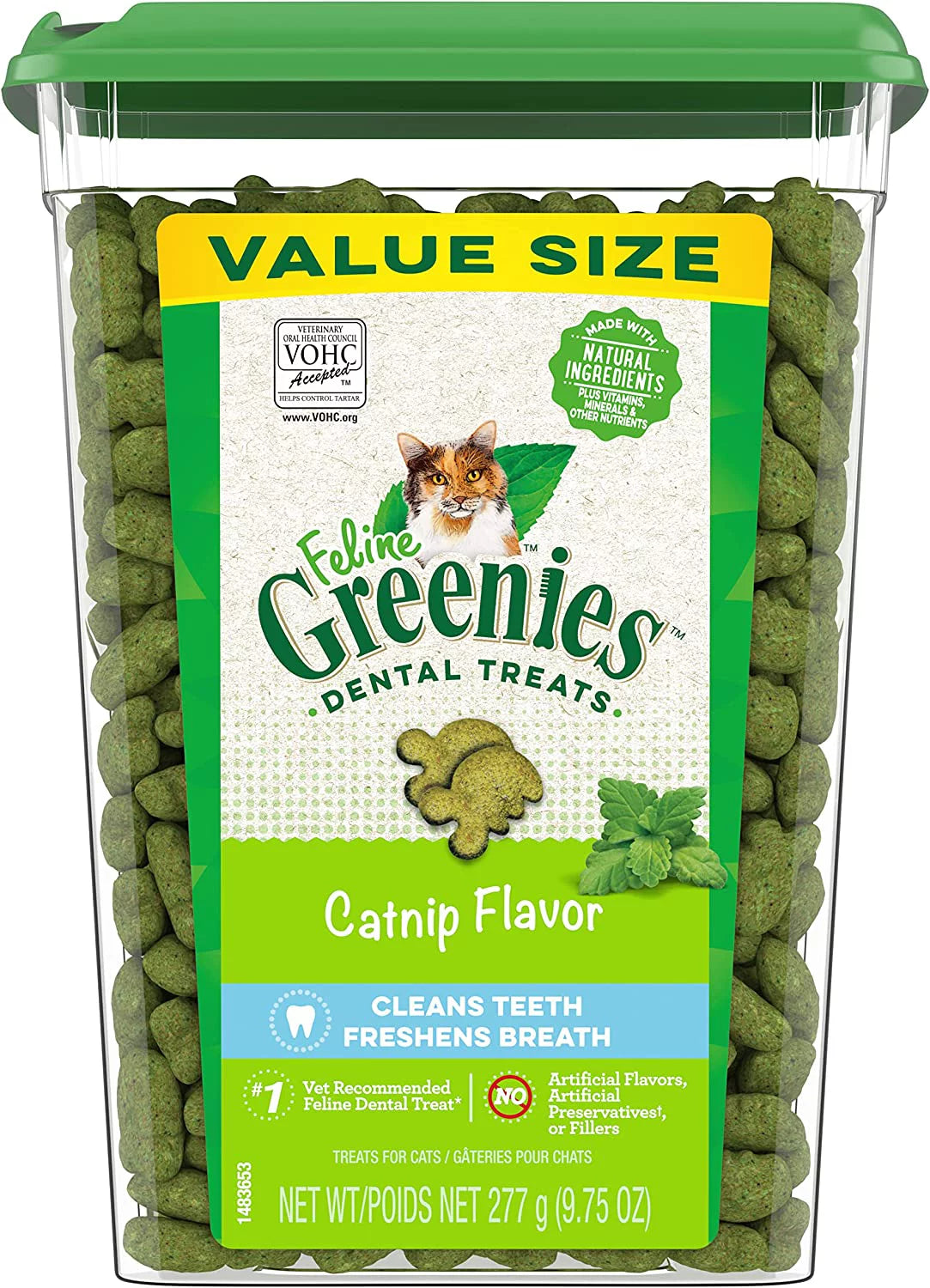 Greenies Gâterie dentaire Herbe à chat
