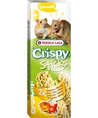 Versele Laga - Bâtons Hamsters-Rats Popcorn et miel