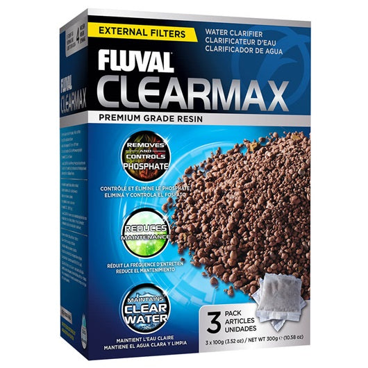 Éliminateur de phosphate ClearMax Fluval 3 sachets de 100 G