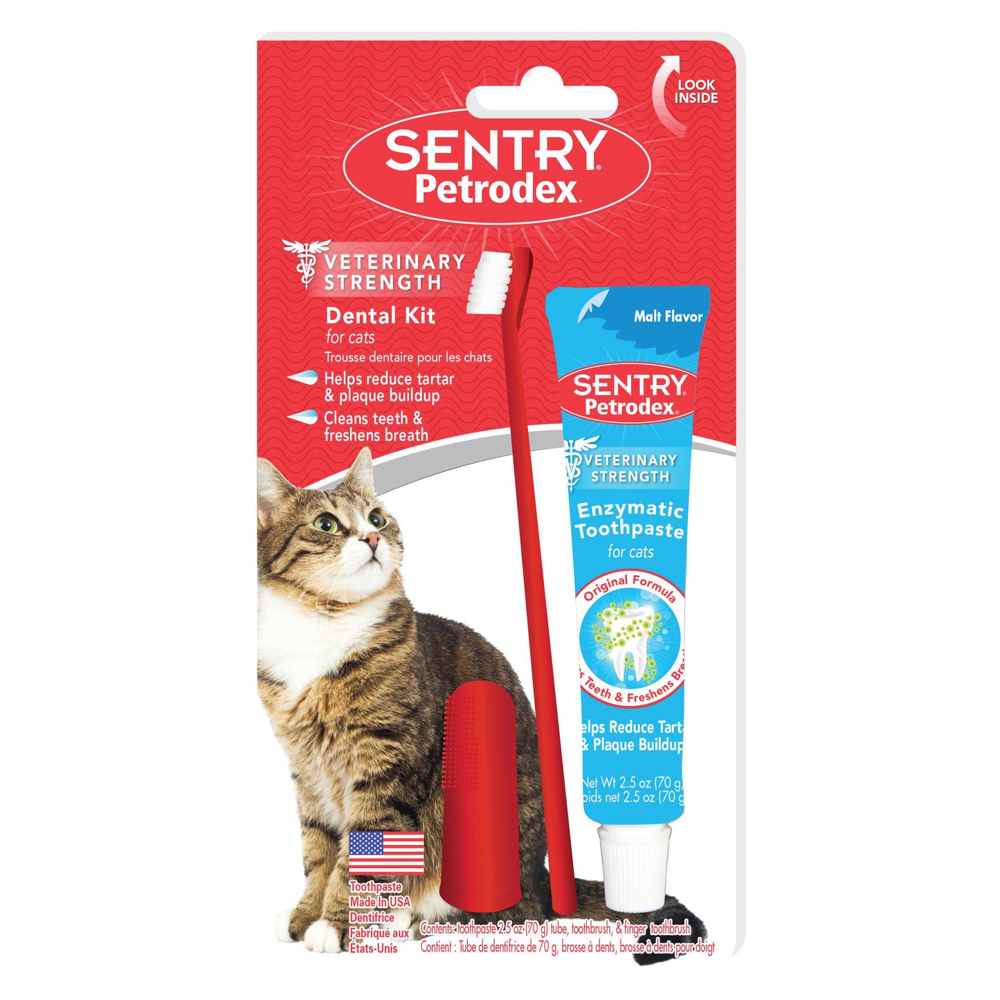 Trousse Dentaire Petrodex pour chats et petits chiens