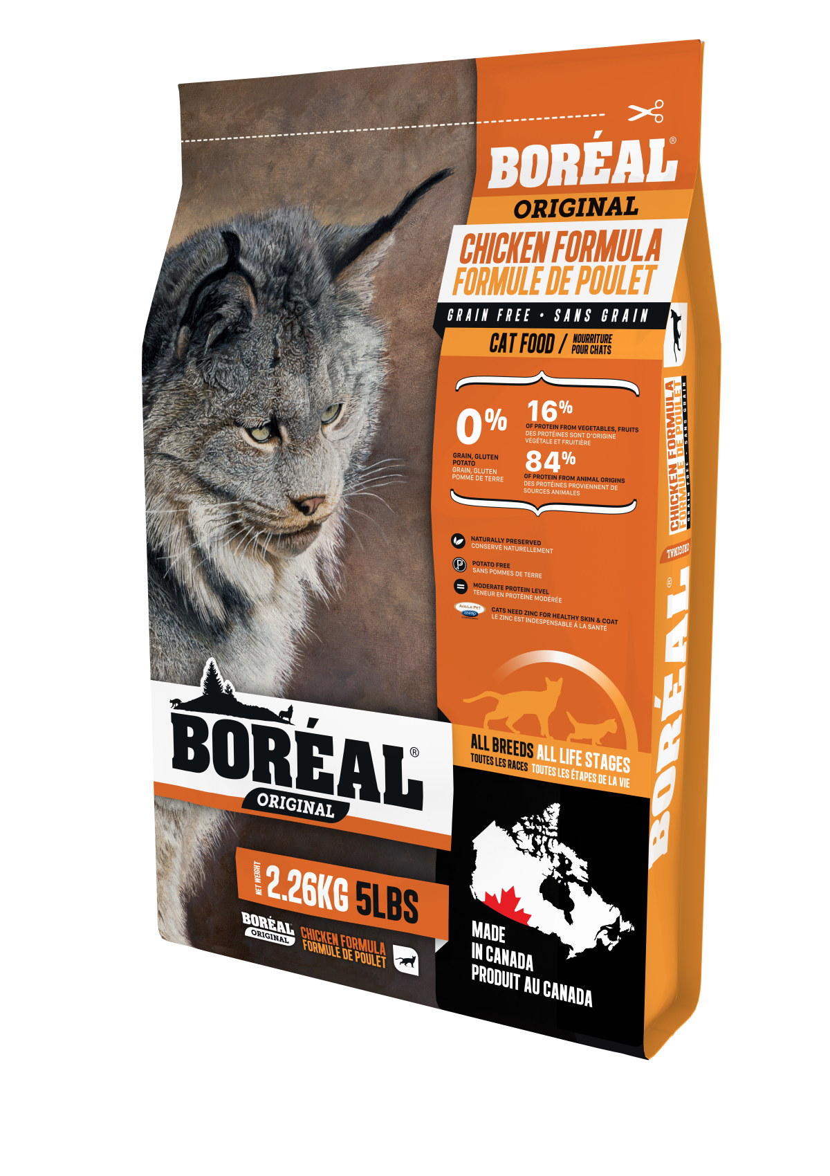 Boréal - Original Poulet - Sans Grains - Chat