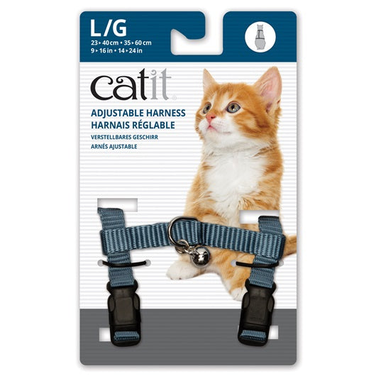 Harnais réglable en nylon pour chat