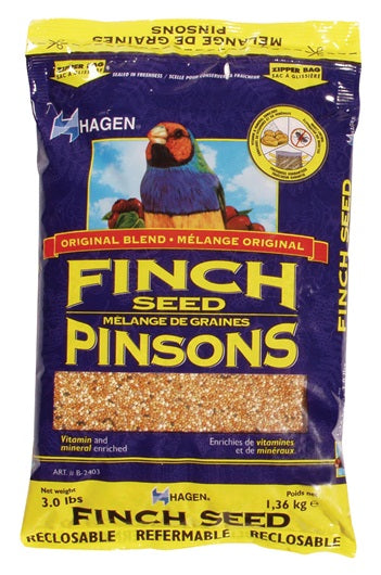 Mélange de graines de base Hagen pour pinsons 3 Lbs