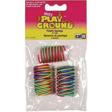Méga Ressorts Kitty Playground Catit en plastique ( 10 unités )