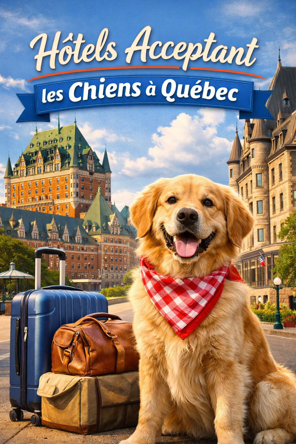 Hôtels acceptant les chiens à Québec