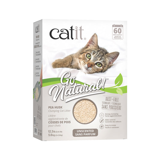 Litière Go Natural Sans parfum - 5.6 KG