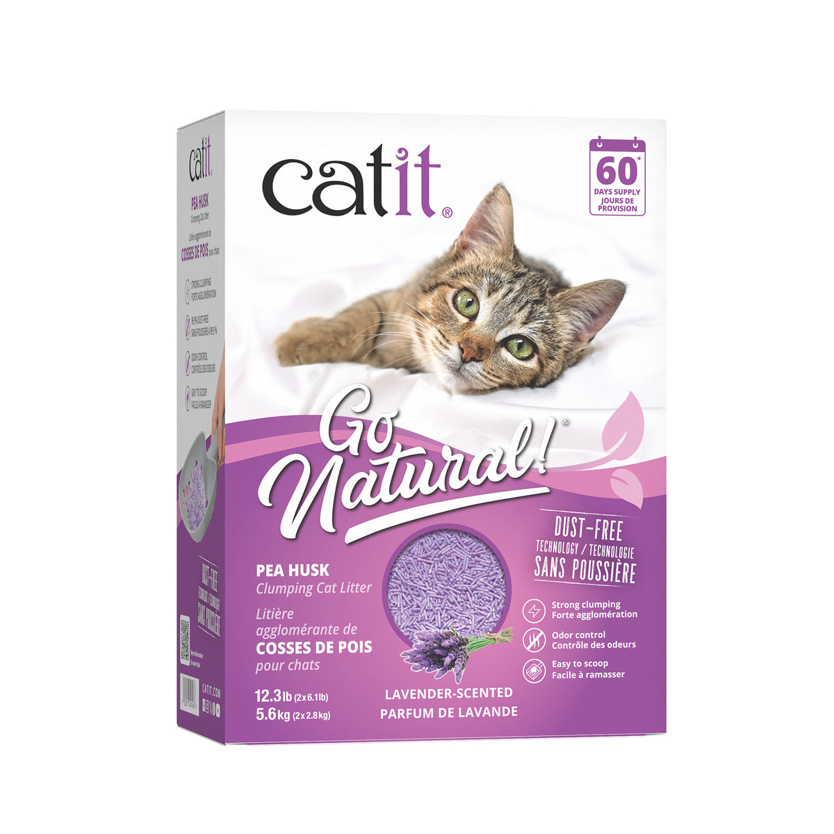 Litière Go Natural Lavande - 5.6 KG
