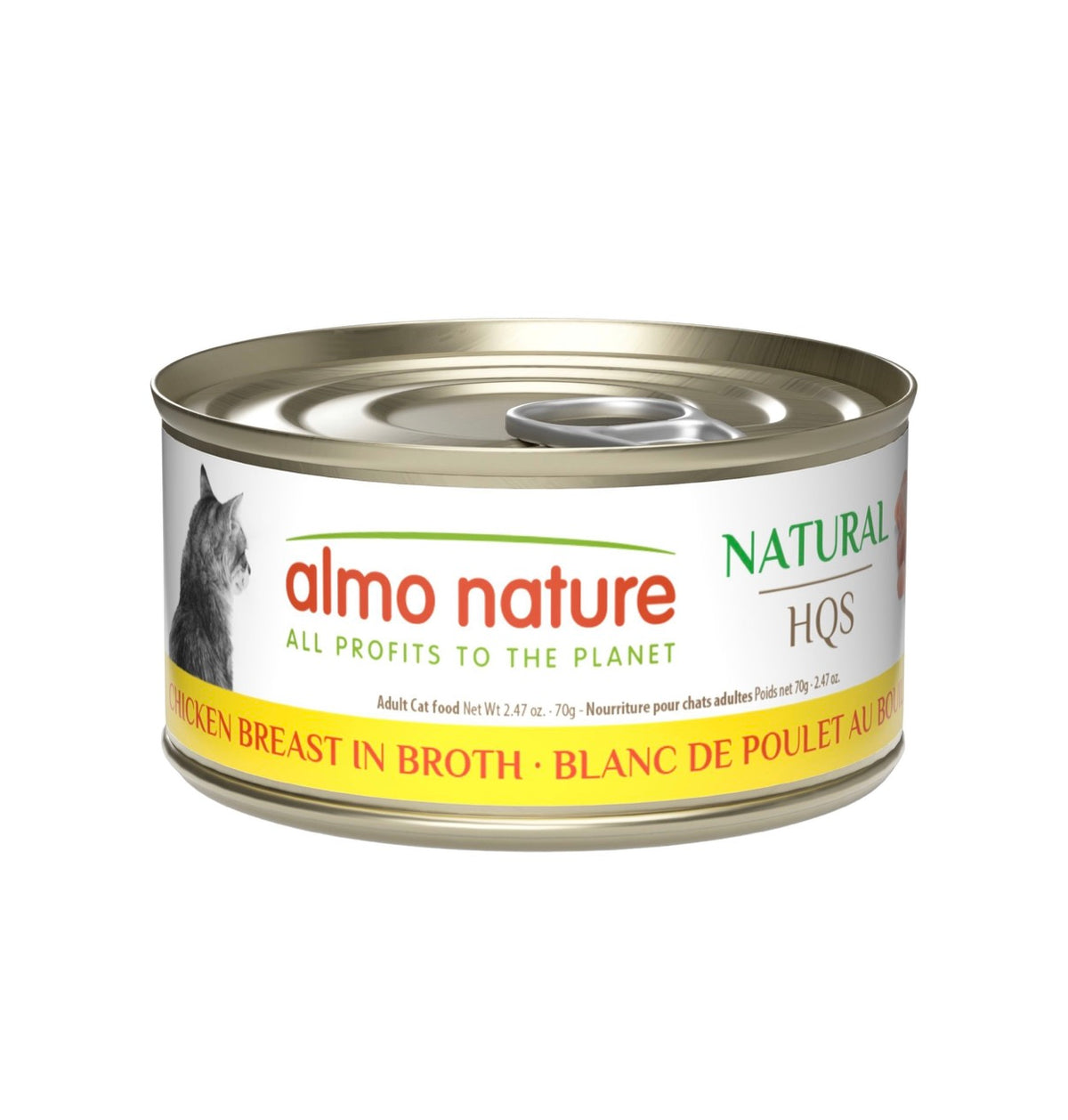 Almo Nature - Blanc de poulet au bouillon 70g