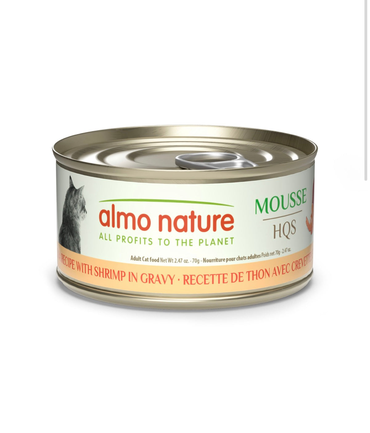 Almo Nature - Thon et crevettes en mousse