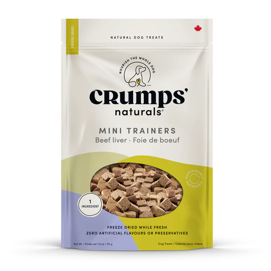 Crumps Naturals - Mini Gâteries lyophilisées - 55g