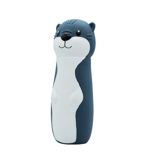 Loutre en latex avec Bouteille d'eau recyclée 550 ml