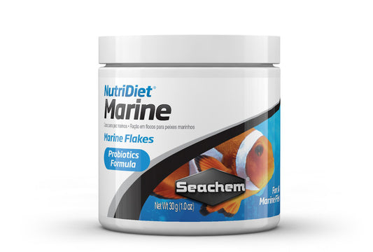 Seachem Nutridiet Flocons poissons d'eau salée