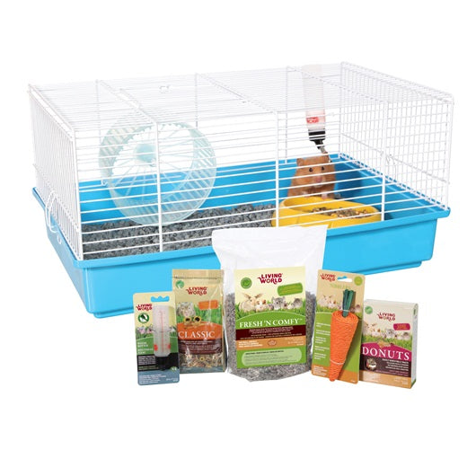 Cage équipée Living World pour Hamster