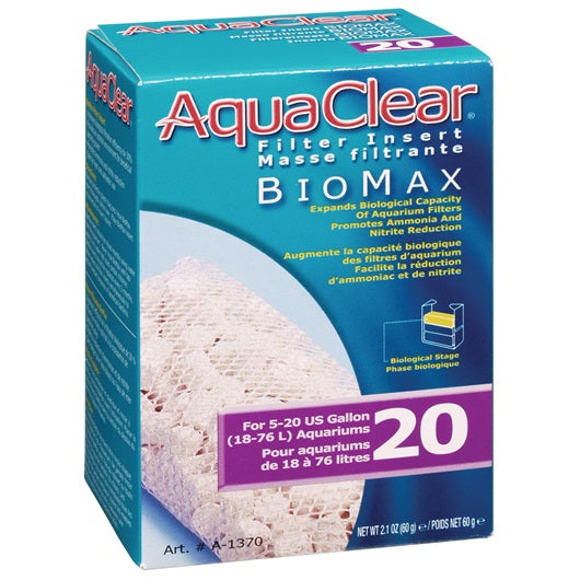 Masse Filtrante BioMax pour AquaClear20