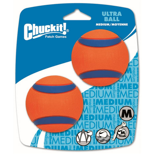 Chuck It Balle Ultra Moyenne ( Paquet de 2 )