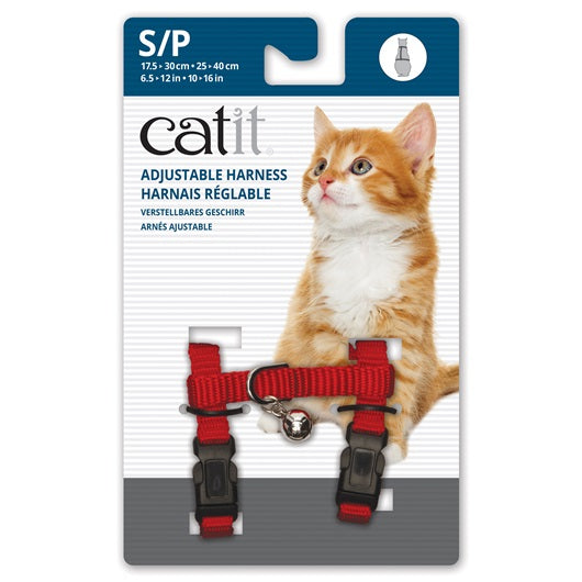 Harnais réglable en nylon pour chat