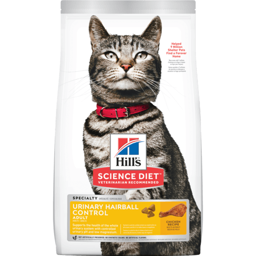 Hill's Science Diet Chat Urinaire et Boules de poils