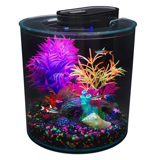 Marina - Aquarium équipé 360 iGlo - 10 Litres