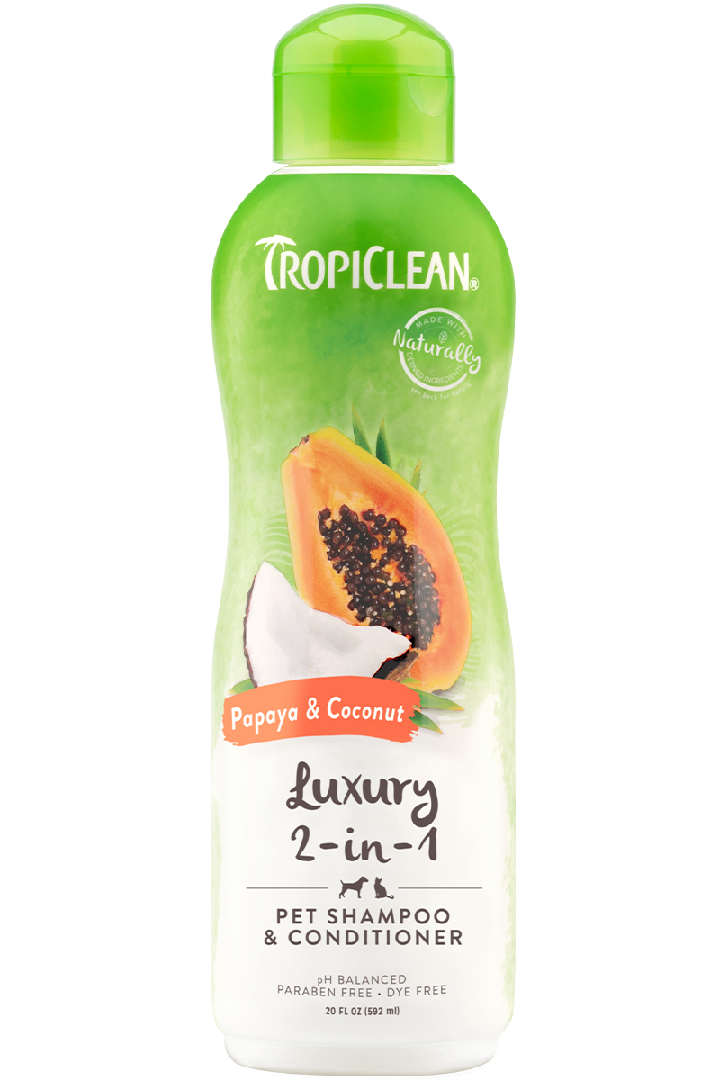 Shampoing Papaye & Coconut 2 en 1 Tropiclean